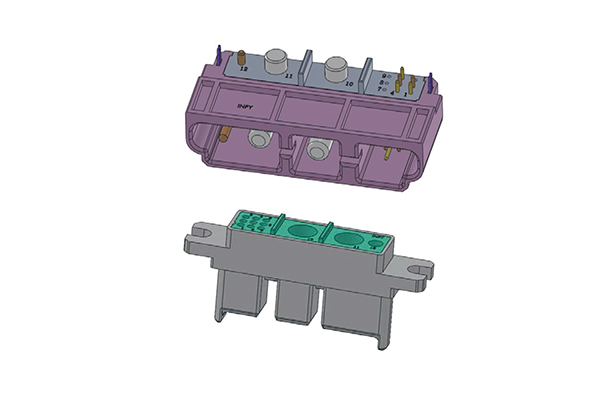 HX-CNT01-12W电源连接器